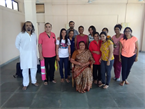 WITH YOGA STUDENTS AT MUMBAI UNIVERSITY